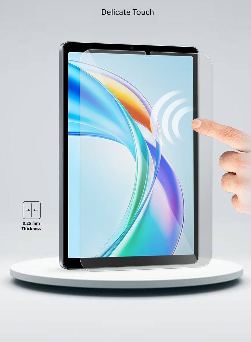 دبليو تيك حامي شاشة لوحي Honor Pad X7 2025 (8.7 بوصات) زجاج مقوى فائق الوضوح 9H (TSG9CN) - شفاف - Image 4