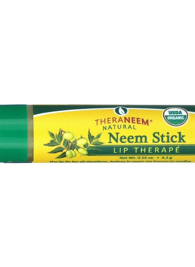 ORGANIX SOUTH TheraNeem Naturals Neem Stick Lip Therapé 0.15 oz (4.2 g) 