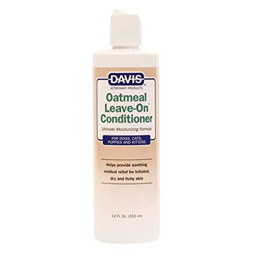 Davis Manufacturing Davis Oatmeal Leave-On Dog & Cat Conditioner, 12-Ounce, DM112 12 - Image 1