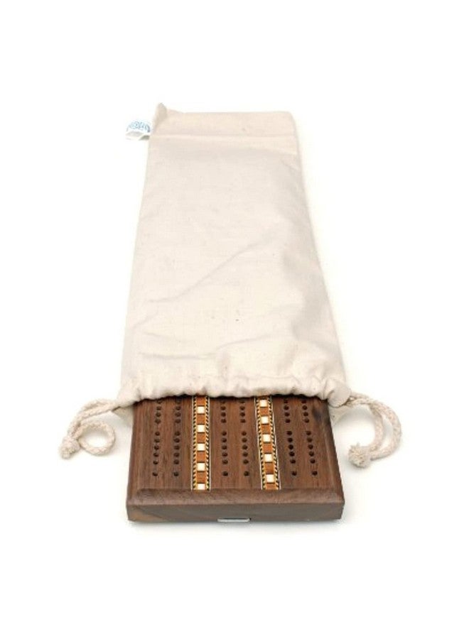 WE Games Cribbage Board Cloth Storage Bag - Protects and Stores Cribbage Boards, Travel Cribbage Boards, and Accessories, 18 in. with Drawstring When Flat - Image 1