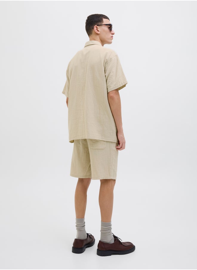 JACK & JONES Joreaster Patras Short Sleeve Resort Shirt  - Image 3
