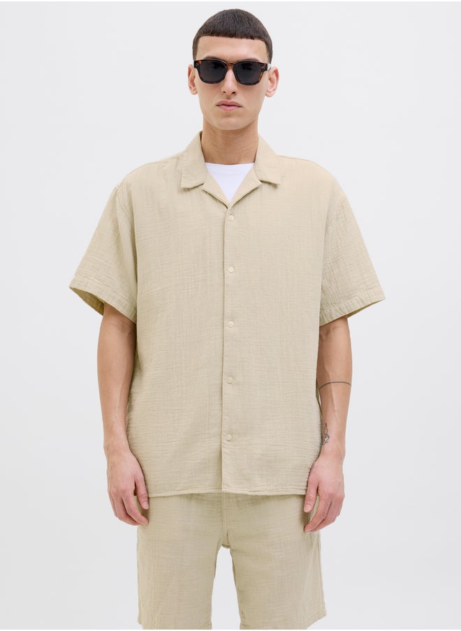 JACK & JONES Joreaster Patras Short Sleeve Resort Shirt  - Image 2