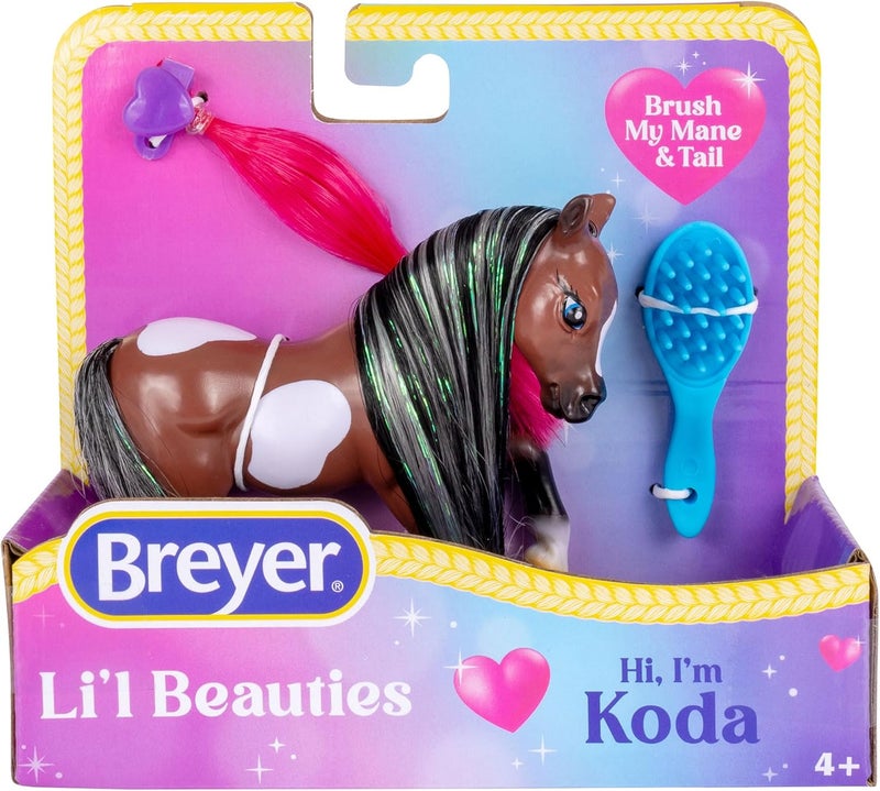 Breyer Horses Mane Beauty Lil Beauties  Koda  Horse  Brushable Mane and Tail  425 L x 325 H  Model BMB10379 - Image 3