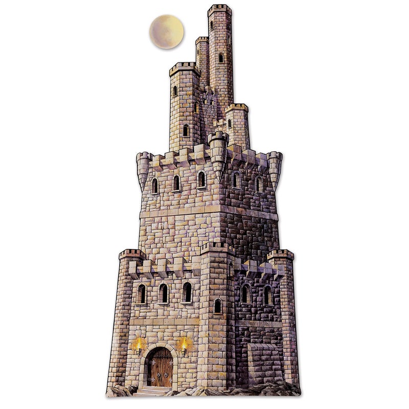 Jointed Castle Tower Party Accessory 1 count 1Pkg