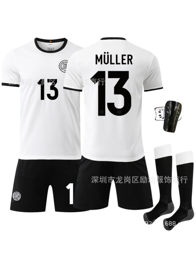 Germany 125th Anniversary Jersey – No.10 Musiala, No.13 Müller, No.6 Kimmich