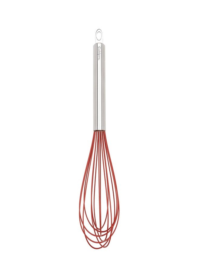 Cuisipro Silicone Piano Whisk 12"Red - Image 1