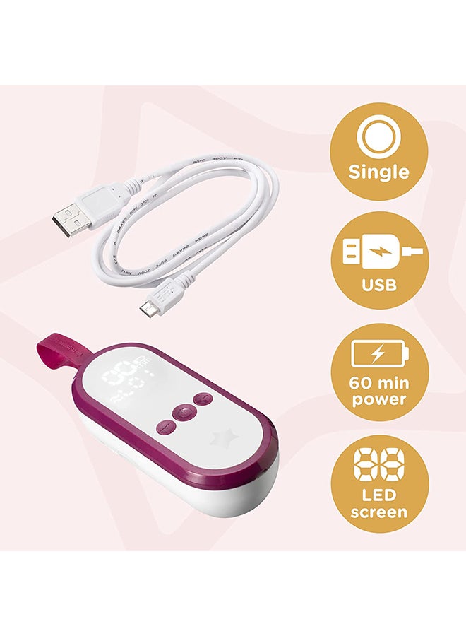 tommee tippee Complete Breastfeeding Kit - MadeFor Me Electric Breast Pump, Baby Bottle And Food Warmer And Breastfeeding Accessories - Image 4