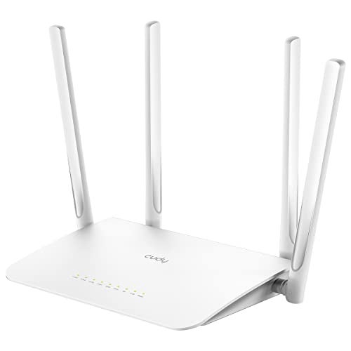 Cudy AC1200 Gigabit WiFi Router(WR1300), Dual Band MU-MIMO Wireless Internet Router, 4 x Antennas, VPN, Guest WiFi and AP Mode, Long Range Coverage - Image 1