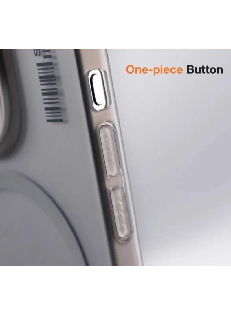 Syndee Elegant Colorful Frosted Matte Back With MagSafe Support Back Case For Apple iPhone 15PRO  - Image 3