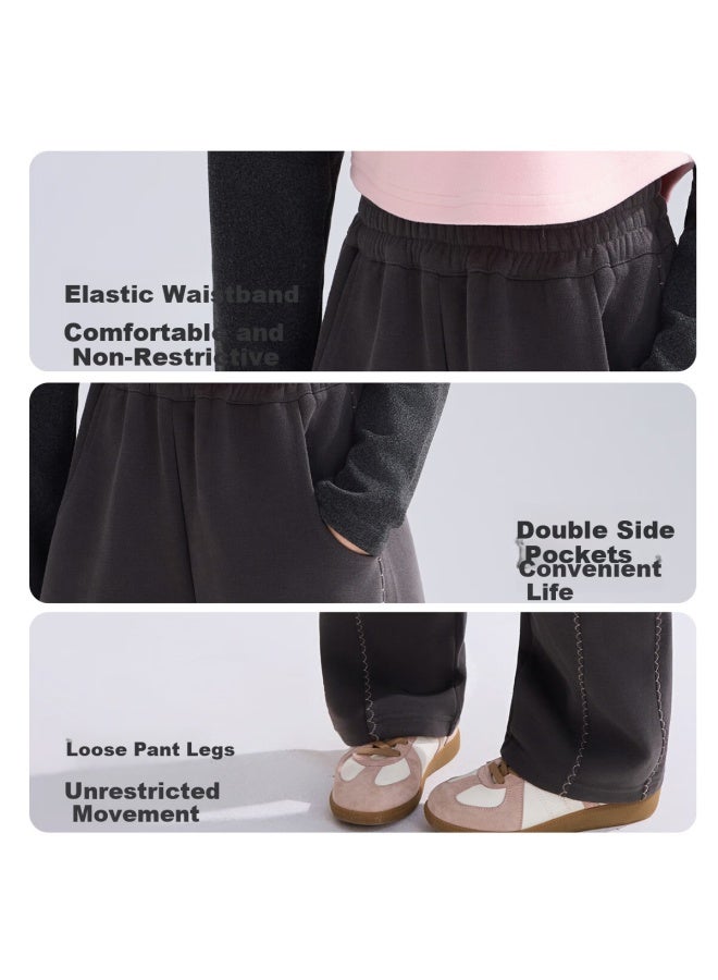 Ask Junior Kids Pants  Spring Skin-friendly Comfortable Banana Pants Girls Sports Casual Long Pants - Image 5