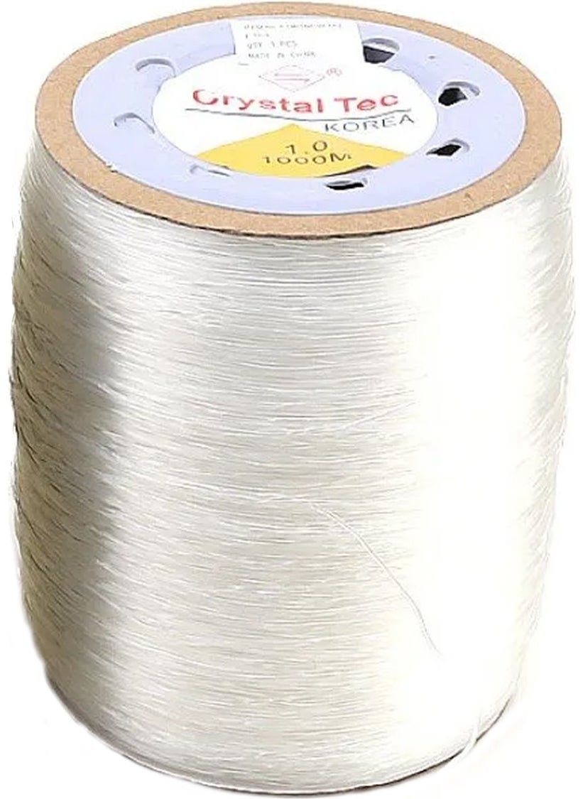 Eminönü Toptancı - Eminönü Wholesaler Flexible Fishing Line 1 mm (500 Meters) Transparent - Image 1