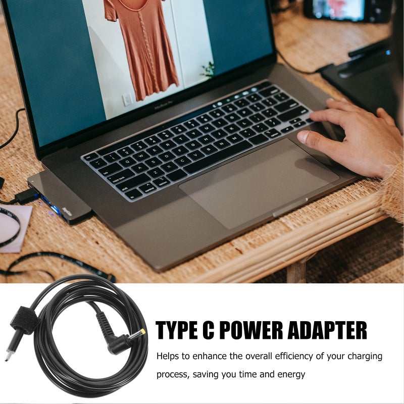Type-C To DC 4.8x1.7mm Adapter 15V Power Charging Cable Charge Cable Adapter Converter Cord - Image 5