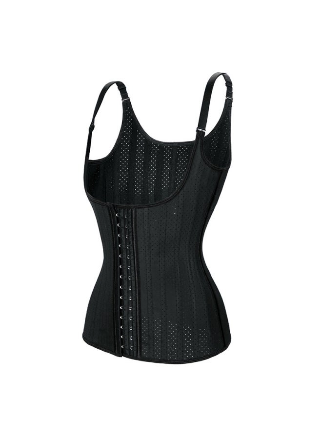 European And American Sports Shaping Latex Shaping Top Tight Belly-tight Tunic Waist-tight Sport Tunic Vest