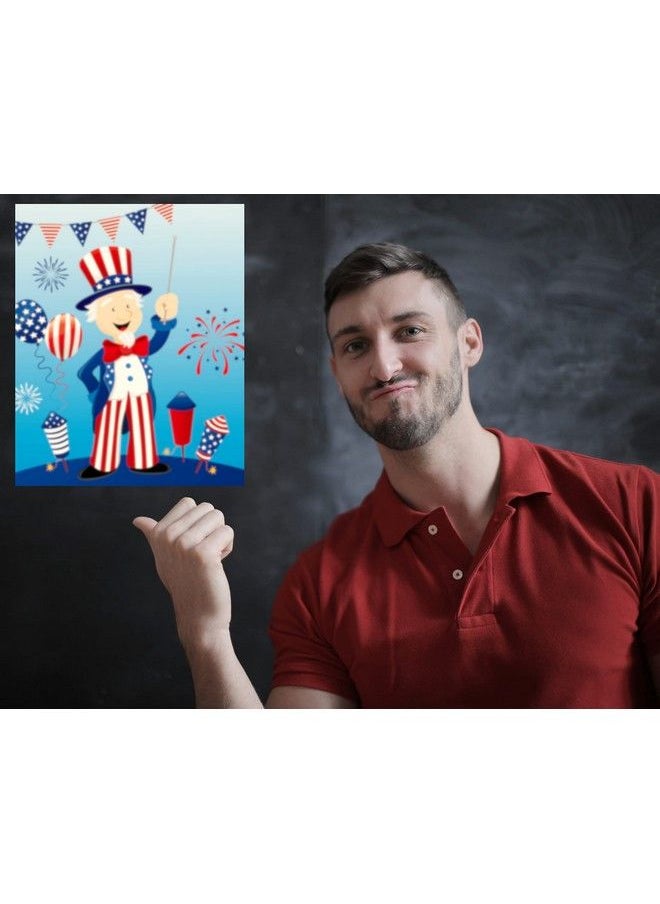 Iconikal 32 Player Bingo And Pinon Game Set (Patriotic)  - Image 3