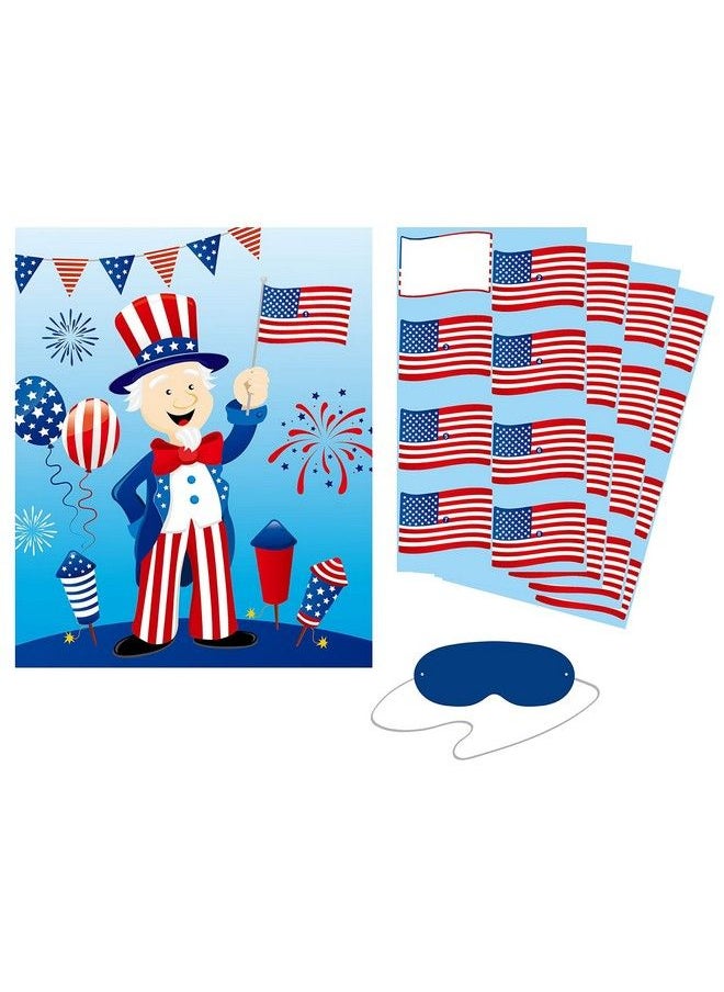 Iconikal 32 Player Bingo And Pinon Game Set (Patriotic)  - Image 4