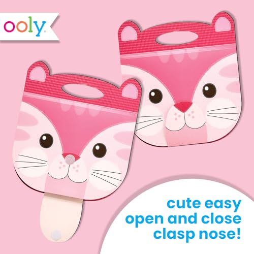 OOLY Carry Along Sketchbook for Kids, 60 Pages, 9 x 7 inches, Portable Sketch Book, Drawing Pad for Travel - Cat - Image 3