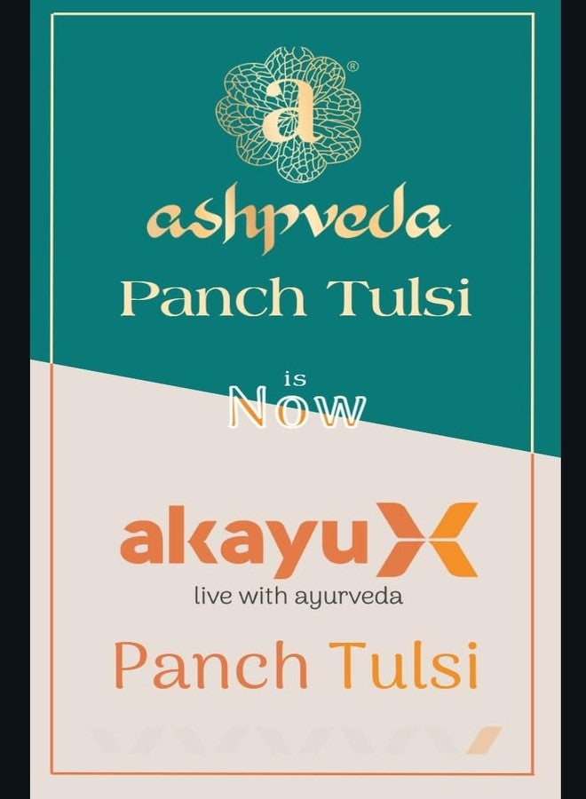 Akayu by Ashpveda Ayurvedic Tulsi Drops | 25 ml Best Panch Tulsi Oil | Natural Herbal Formula for Wellness & Vitality | Supports Relief in Cold, Cough & Mild Fever - Image 2