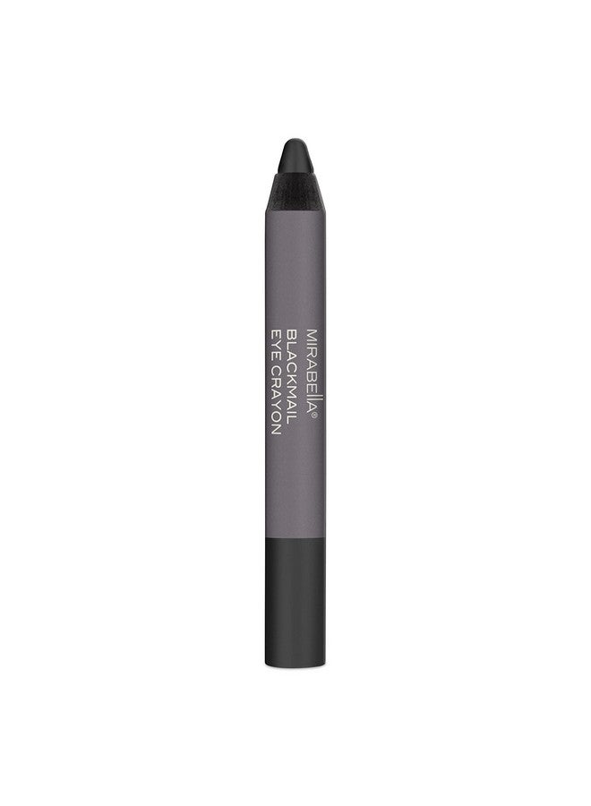 Mirabella Eye Crayon Jumbo Eyeliner Blackmail (Black) Smooth Formula Glides And Blends Effortlessly Waterproof Ultra Creamy And High Pigmented Formula Paraben & Gluten Free - Image 1