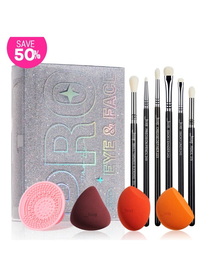 Jessup Elegeant Beauty Gift Box with Mixing Tools and Mirror