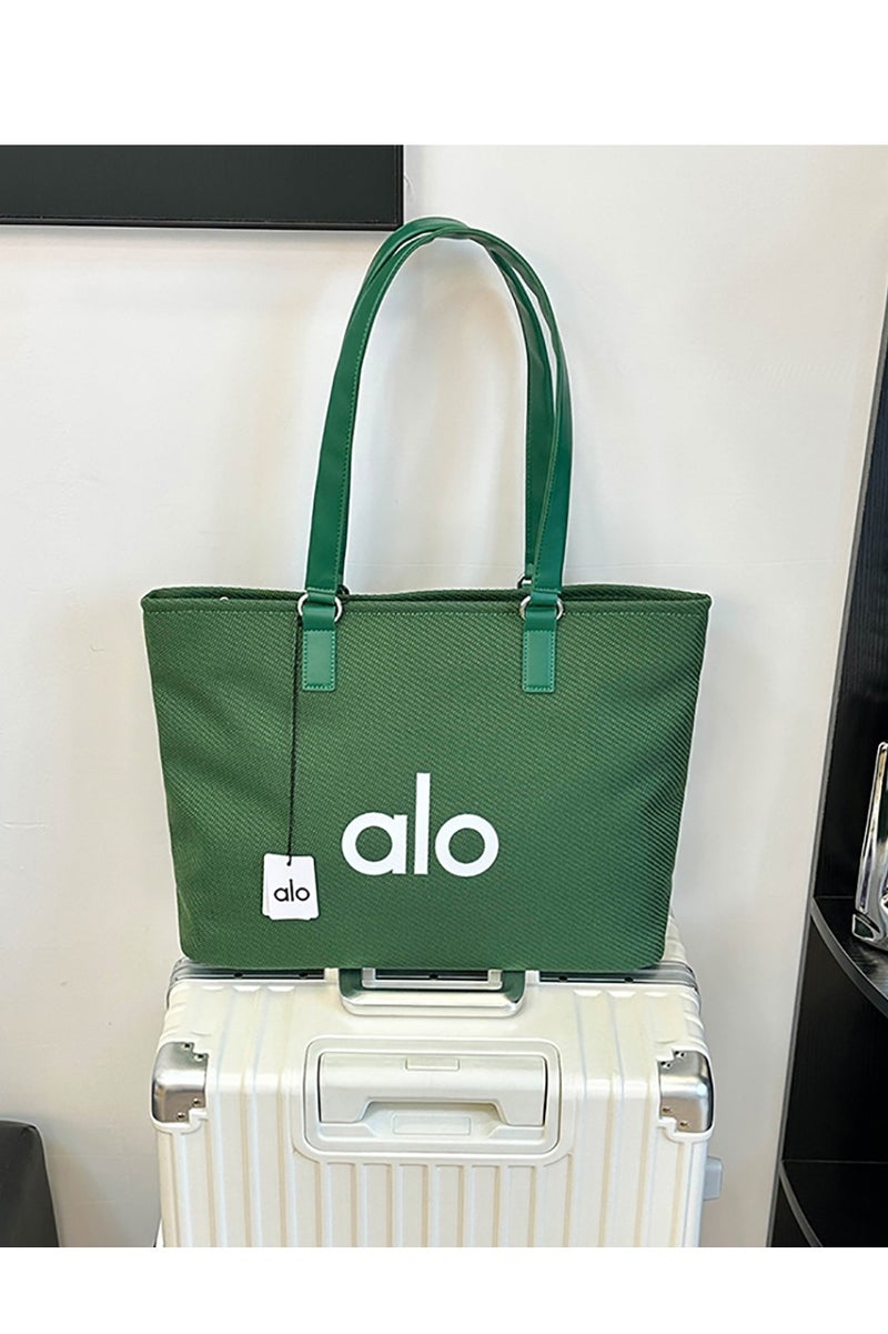 alo alo Green Large - Capacity Tote Bag, A Must - Have for Daily Commute