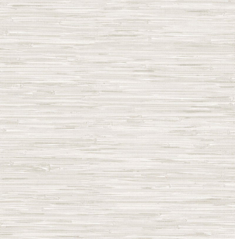 NuWallpaper Cream Vinyl Grassweave Peel Stick Wallpaper NUS2875