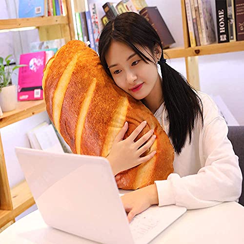 Levenkeness 3D Simulation Bread Shape Plush PillowSoft Butter Toast Bread Food Cushion Stuffed Toy for Home Decor 236 - Image 5
