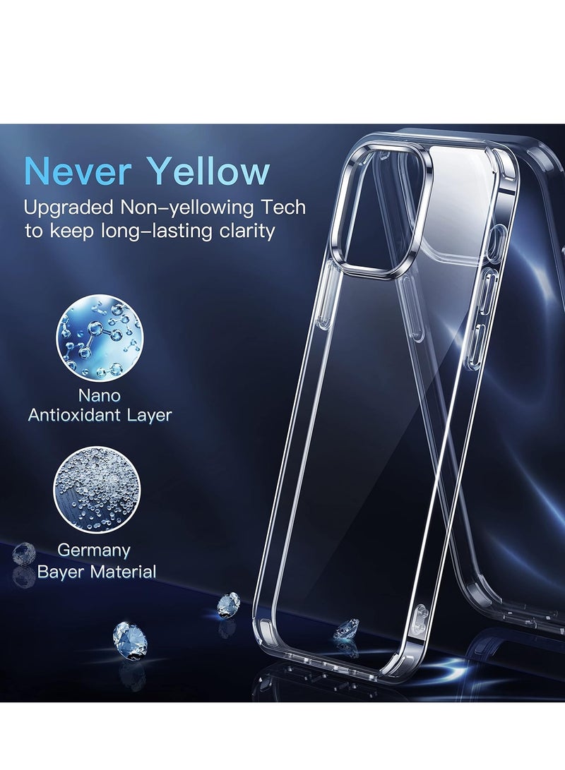 ten.tech Transparent mobile phone protection cover iPhone 12 Pro Max made of heat-resistant polyurethane and anti-scratches from TenTech - transparent  - Image 2