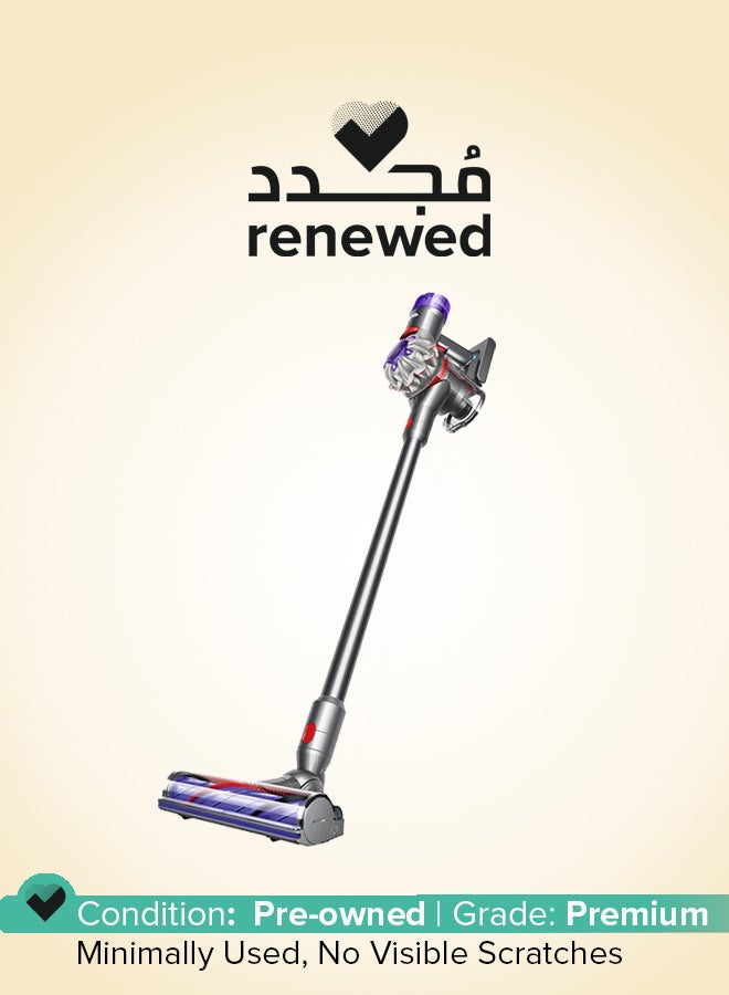دايسون Renewed - V8 Absolute Cordless Vacuum Cleaner|Powerful and Versatile incl Accidental Damage Protection|Bagless Filtration|115 Airwatts,0.54L bin,40 mins runtime 125 W V8 GREY - Image 1