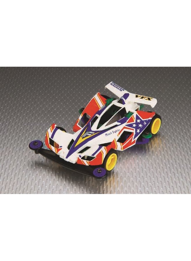 Super Star Model King Mini 4WD Childhood 4WD Model Assembled Racing Charge Sonic Ares Big Mac-Color:Super Star 435 Five Star Warrior-Proportion:1:32  - Image 1