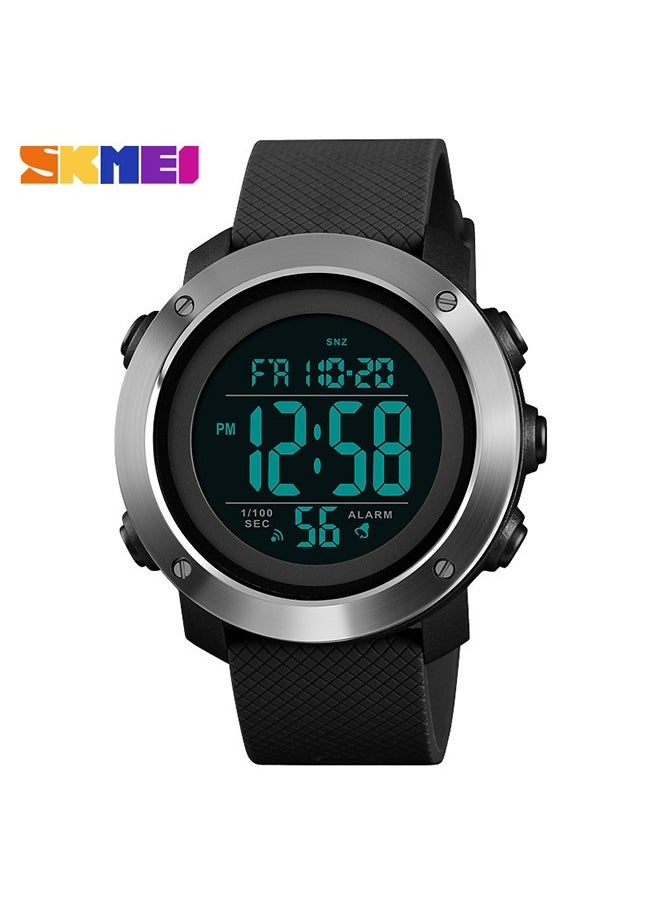 Sakmy Men's Digital Waterproof Fitness Tracker Watch  - Image 1