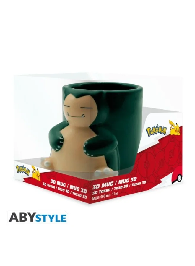 ABYstyle ABYstyle POKEMON - Mug 3D - Snorlax