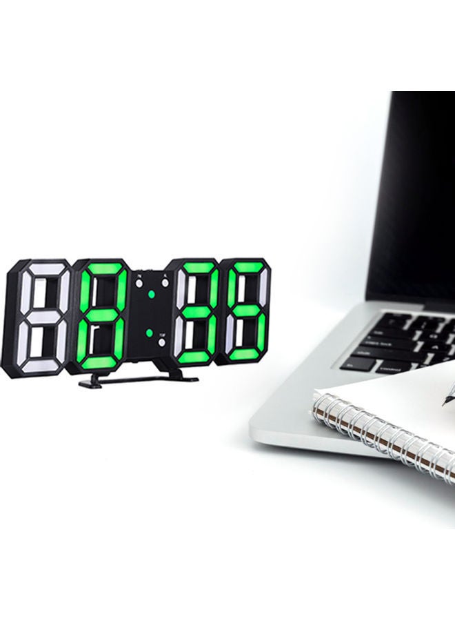 نيبمينينت ساعة رقمية بإضاءة LED ثلاثية الأبعاد متعدد الألوان - Image 2