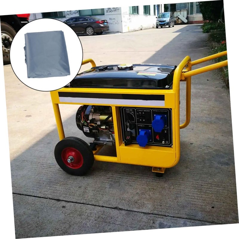 Generator Cover Electric Generator Cover for Outdoor Storage and Reusable up to Heavy Duty Weatherproof - Image 5