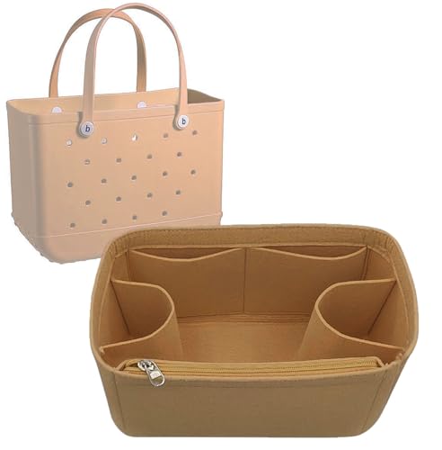 Lckaey Beach Accessories Organizer XL Bogg Bag Divider Insert 3018 Camel L - Image 1