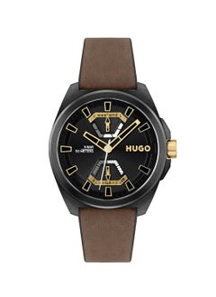HUGO Men's Expose  Black Dial Watch - 1530241  - Image 1