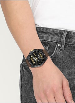 HUGO Men's Expose  Black Dial Watch - 1530241  - Image 4
