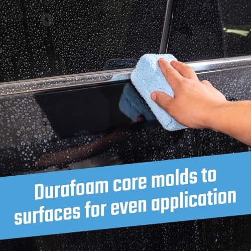 Chemical Guys وسادات تطبيق الألياف الدقيقة من كيميكل غايز - عبوة 2 - وسادات تفصيل من رغوة فائقة النعومة للعناية بالسيارات الداخلية والخارجية (MIC_292_02) - Image 5