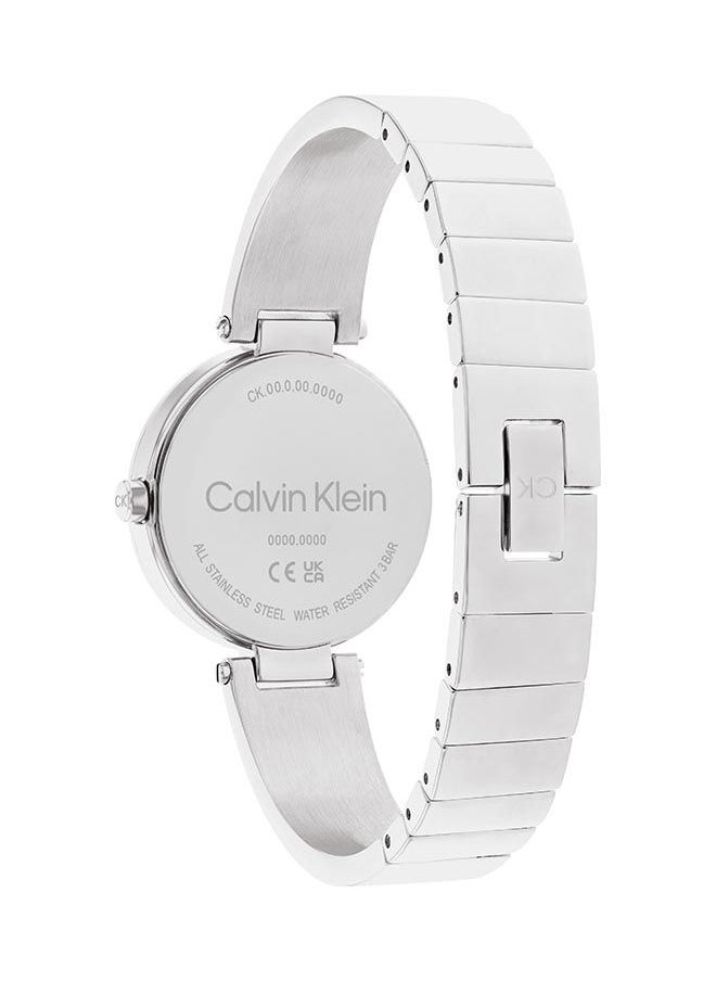 CALVIN KLEIN ساعة يد نسائية من الستانلس ستيل بعقارب دائرية الشكل 25200311 - 30 ملم  - Image 2