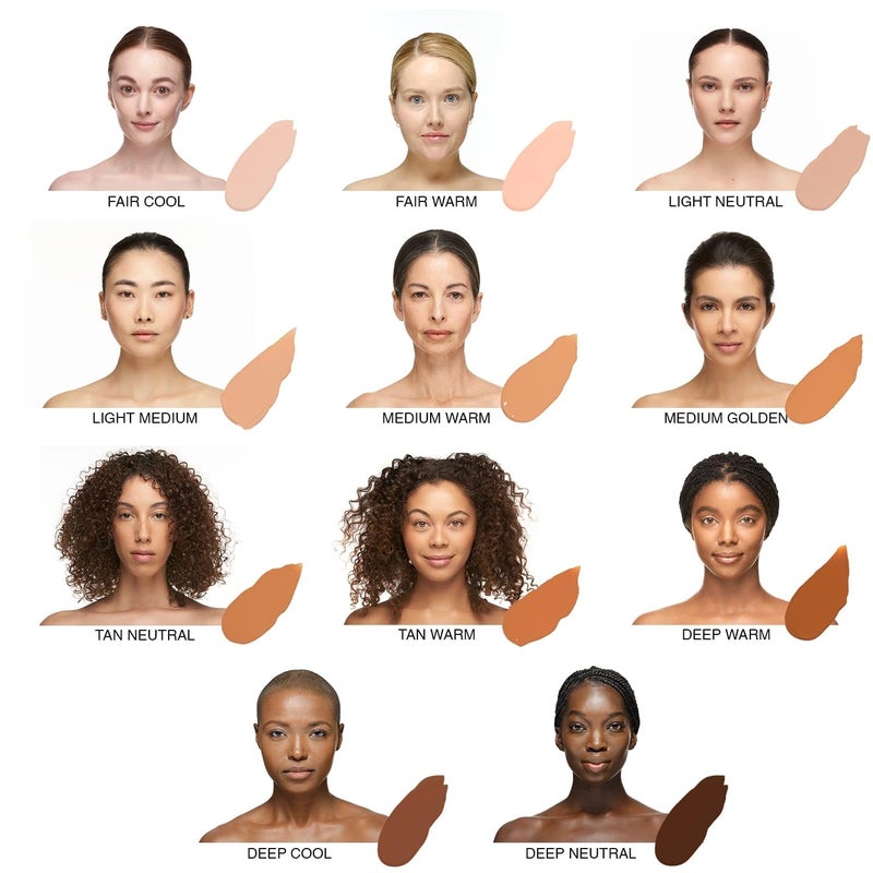 YENSA Skin On Skin BB + CC Full Coverage Concealer - Color Correcting Serum Concealer - Creaseless & Brightening Formula with Hyaluronic Acid & Superfood Complex - Light Medium (0.34 Fl oz) - Image 5