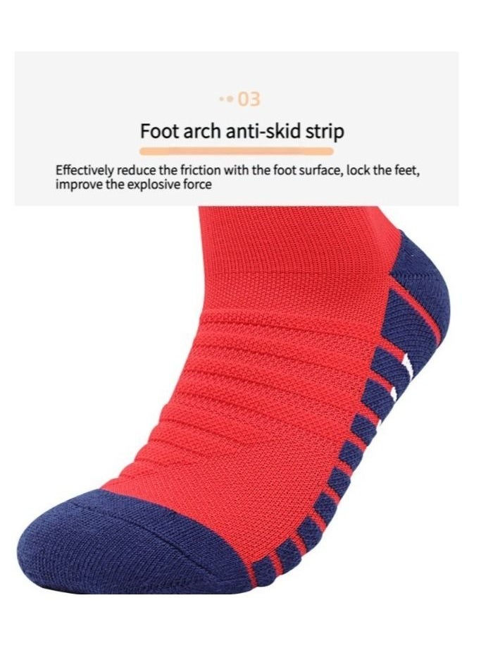 Generic - football star Messi Ronaldo Mbappe Neymar same football socks men and women adult non-slip socks towel bottom mid-tube socks sports socks - Image 1