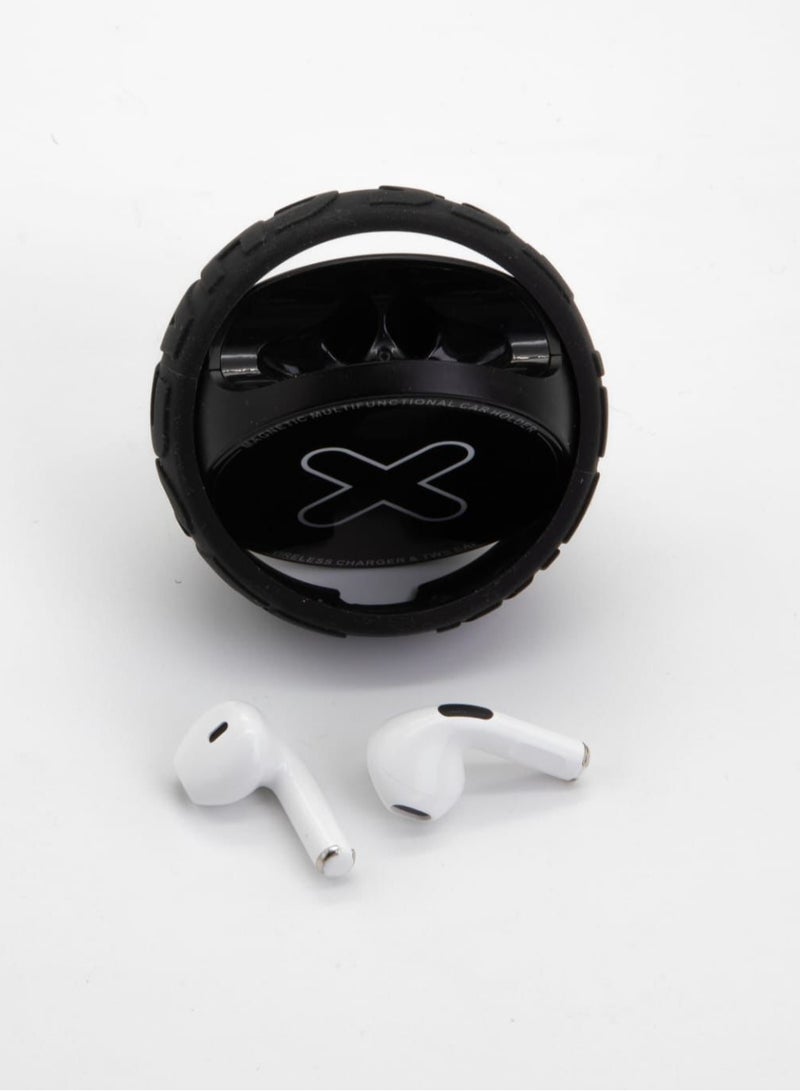 إكسلورد ستاند سيارة مع سماعة و شاحن لاسلكي من 3 في 1 - Image 3