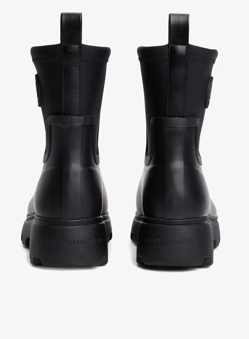 Tommy Hilfiger  TH Monogram Cleat Rain Boots for Women | Best Price UAE
