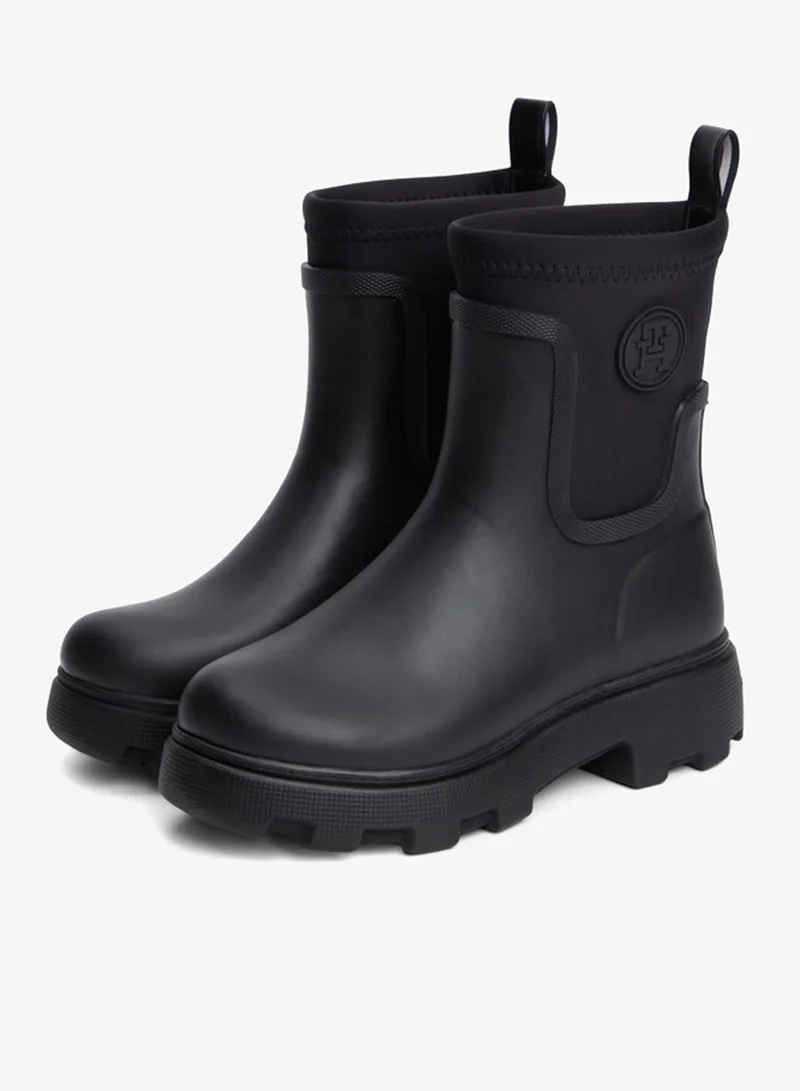 Tommy Hilfiger  TH Monogram Cleat Rain Boots for Women | Best Price UAE