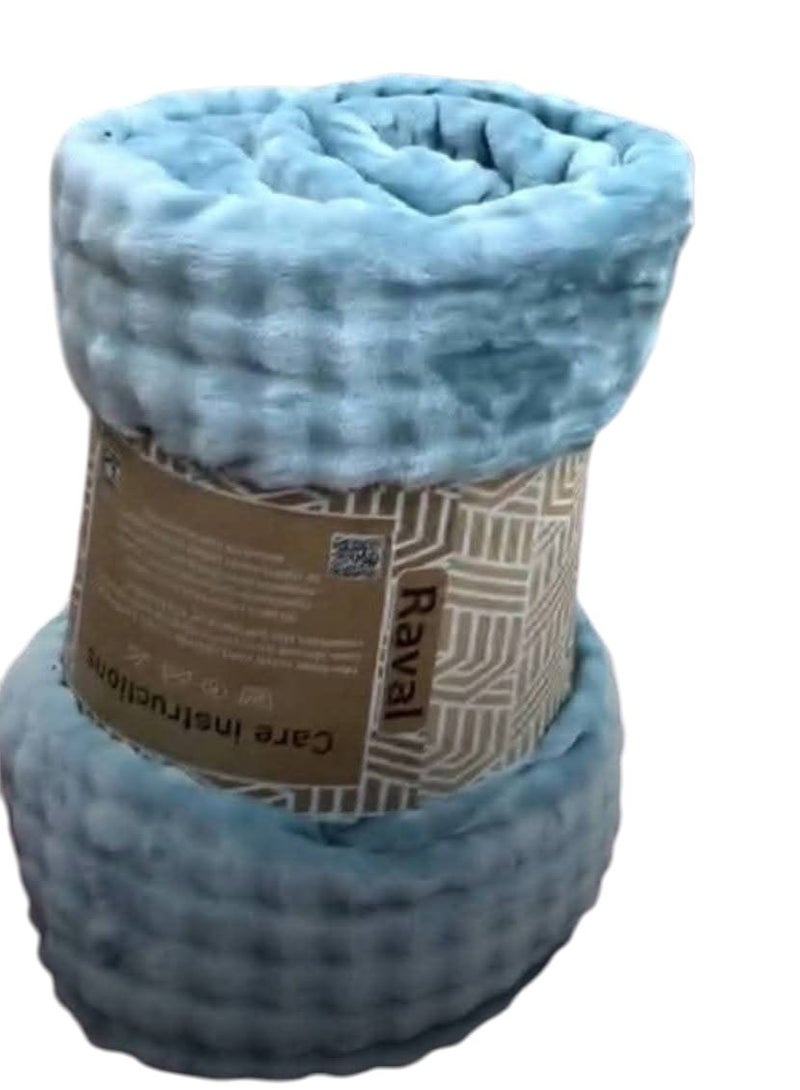 نانا سيكريت بطانية بابلز مقاس 220*240سم تصميم اسباني