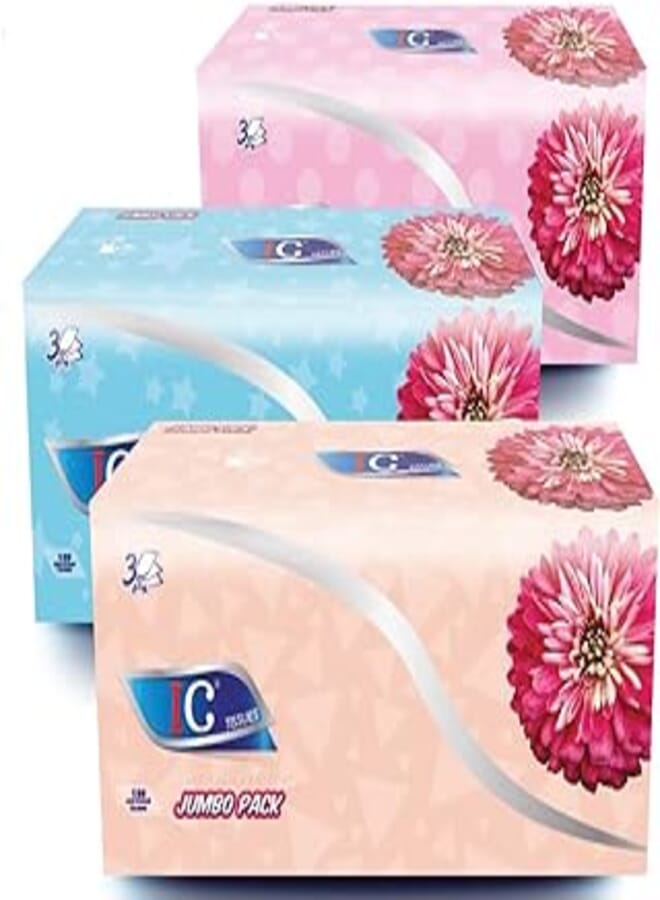IC Jumbo Pack 500 Tissues Promo (3 Packs)