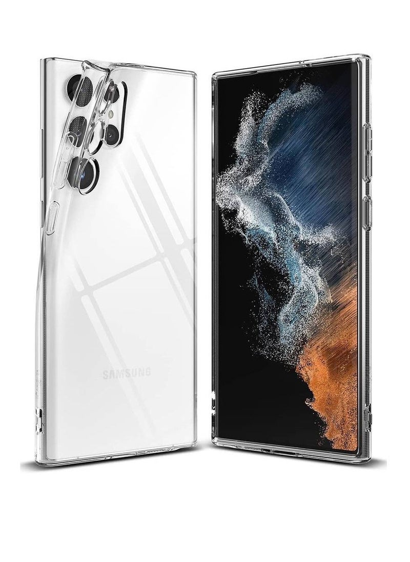 راكسوم الغطاء الواقي من الصدمات الناعم الناعم الغطاء لـ Samsung Galaxy S23 Ultra Clear - Image 1