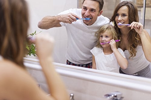 Xlent Super Soft, Tapered Bristle Toothbrush with Tongue Cleaner Assorted Colors - (4 Count) - Image 5