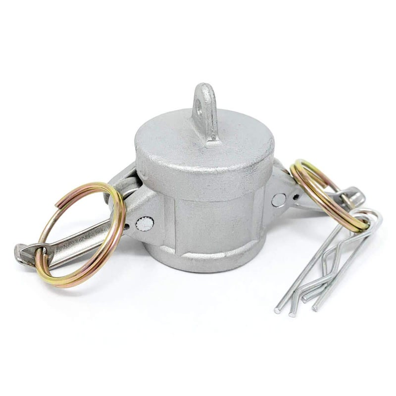 Gloxco Cam and Groove Fitting, Aluminum, Type DC, 3/4" Dust Cap (CAM-07-DC-AL) - Image 1