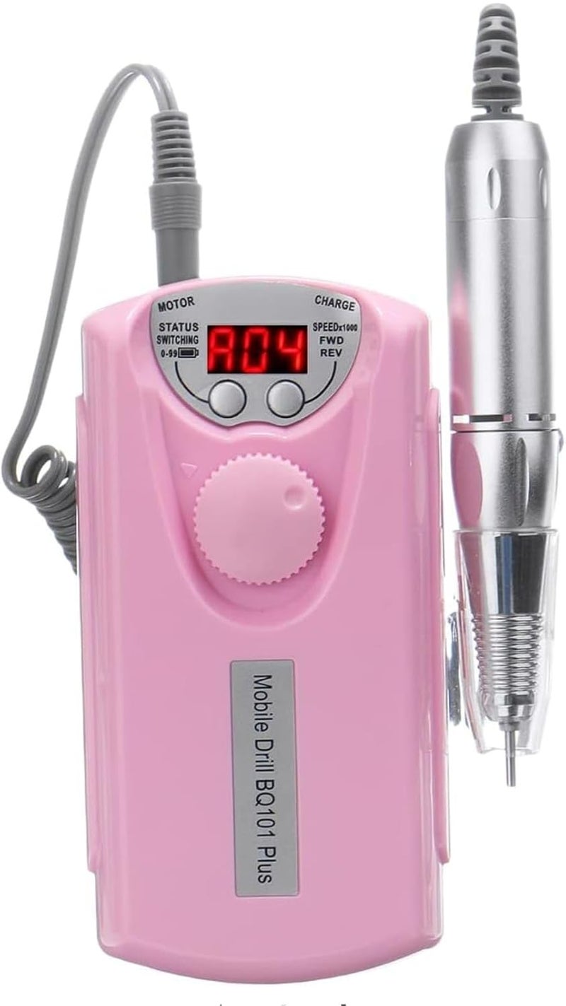 bolt bee 30000RPM Professional Nail Drill Machine Removing Acrylic Nails Portable Electric Drill Machine with LCD Display - Image 1