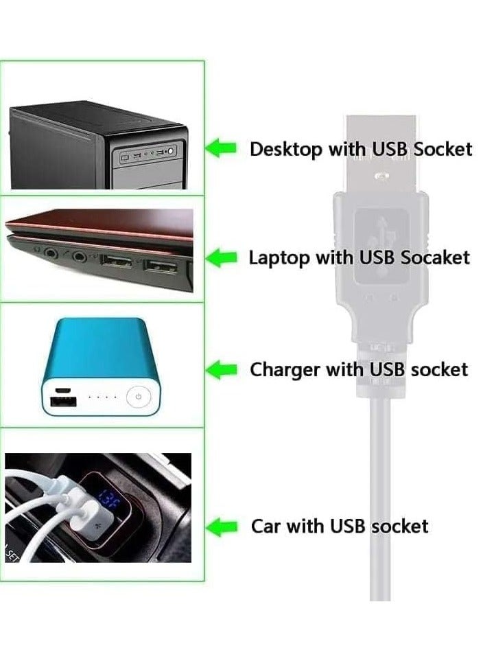كابل للراوتر باستخدام باور بانك محول طاقة 5 فولت إلى 12 فولت، كابل USB إلى منفذ USB (5.5×5.1 ملم) - مثالي لتشغيل الراوتر من الباور بانك!، لمكبرات الصوت - Image 5